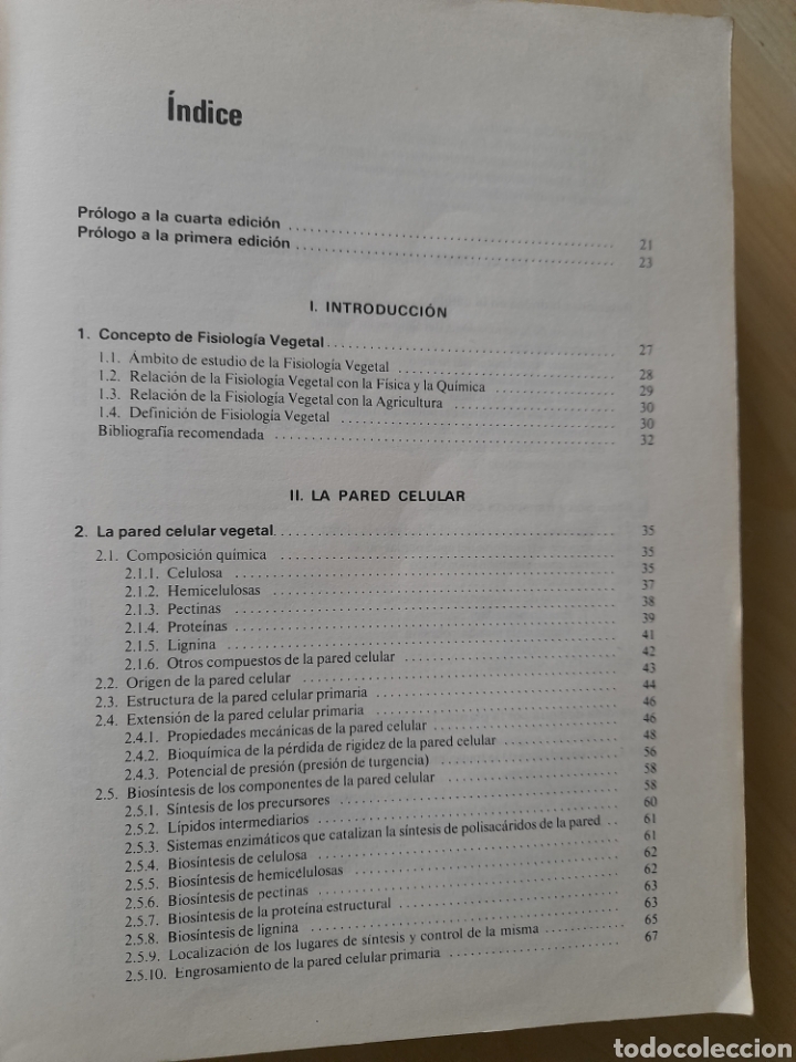 Libros de segunda mano: Fisiolog&iacute;a vegetal. Barcel&oacute; Coll, Nicol&aacute;s Rodrigo... - Foto 3