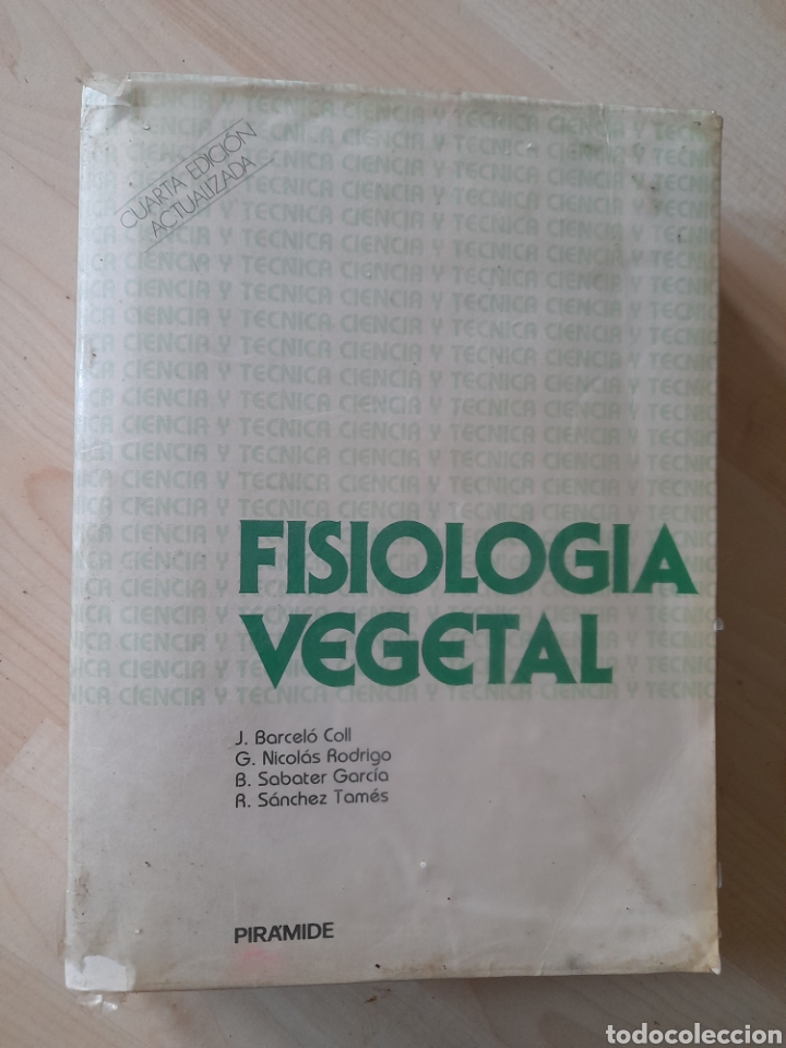 Libros de segunda mano: Fisiolog&iacute;a vegetal. Barcel&oacute; Coll, Nicol&aacute;s Rodrigo... - Foto 1