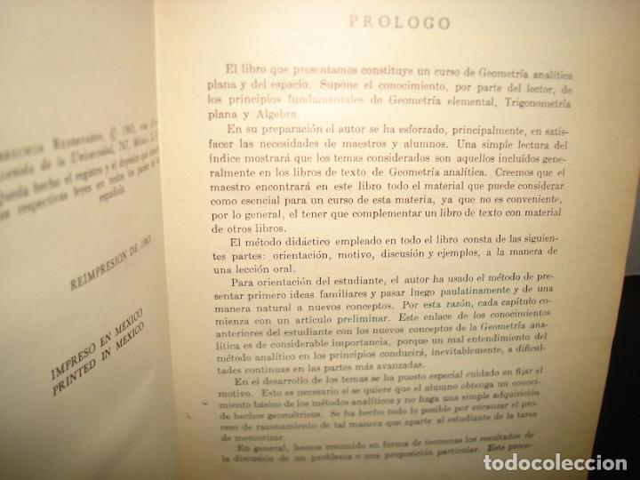 Libros de segunda mano de ciencias: 25- GEOMETR&Iacute;A ANAL&Iacute;TICA - LEHMAN - Foto 5