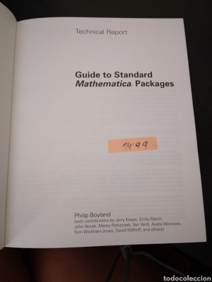 Libros de segunda mano de ciencias: Guide to Standard Mathematica Packages - Foto 4