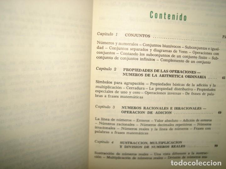 Libros de segunda mano de ciencias: 26- &Aacute;LGEBRA MODERNA ELEMENTAL - EUGENE D. NICHOLS - Foto 3