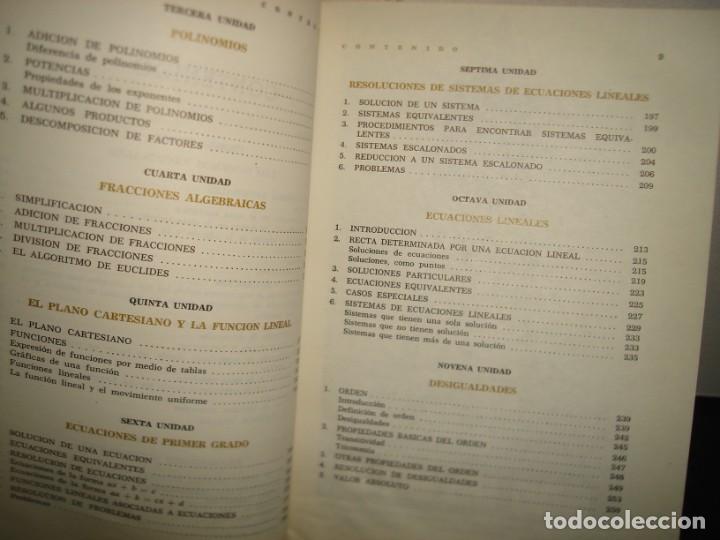 Libros de segunda mano de ciencias: 24- MATEM&Aacute;TICAS, SEGUNDO CURSO - C&Aacute;RDENAS, CURIEL - Foto 5