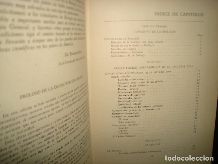 Libros de segunda mano: 27- BIOLOG&Iacute;A - JOS&Eacute; DE LILLE BORJA - Foto 5