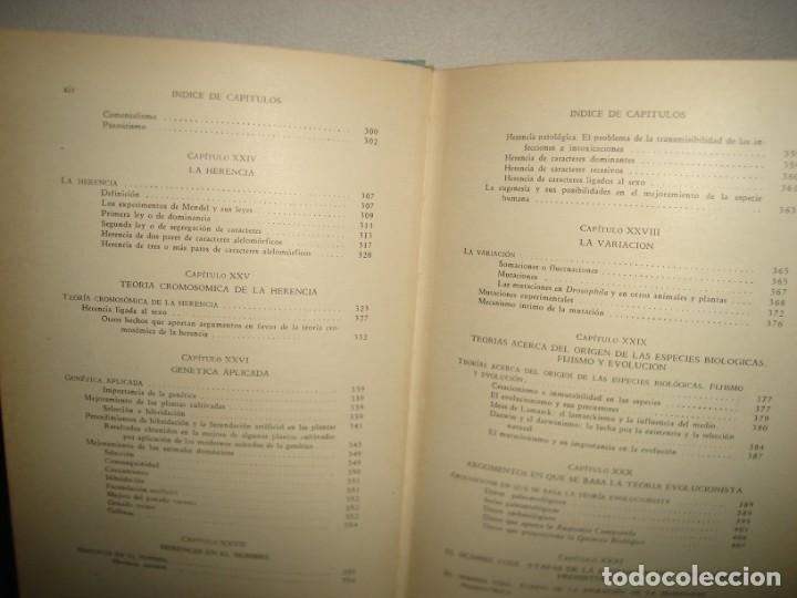 Libros de segunda mano: 27- BIOLOG&Iacute;A - JOS&Eacute; DE LILLE BORJA - Foto 9