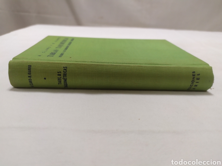 Libros de segunda mano de ciencias: Tablas taqu&iacute;metricas de Ediciones Ariel - Foto 4
