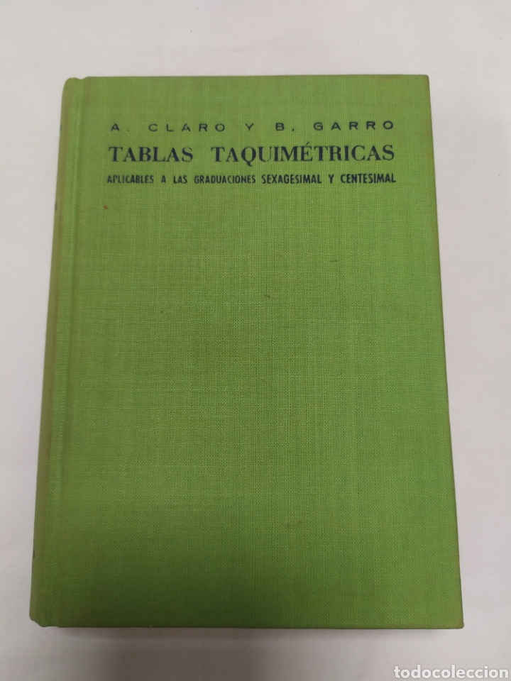 Libros de segunda mano de ciencias: Tablas taqu&iacute;metricas de Ediciones Ariel - Foto 1