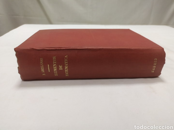 Libros de segunda mano de ciencias: Elementos de matem&aacute;ticas de Pedro Abellanas - Foto 2
