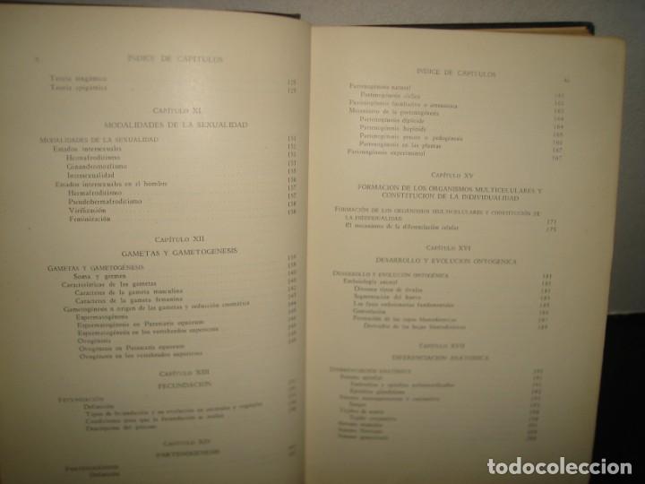 Libros de segunda mano: 27- BIOLOG&Iacute;A GENERAL - DR. JOS&Eacute; DE LILLE - 1955 - Foto 10