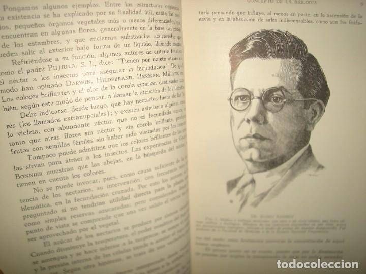 Libros de segunda mano: 27- BIOLOG&Iacute;A GENERAL - DR. JOS&Eacute; DE LILLE - 1955 - Foto 11