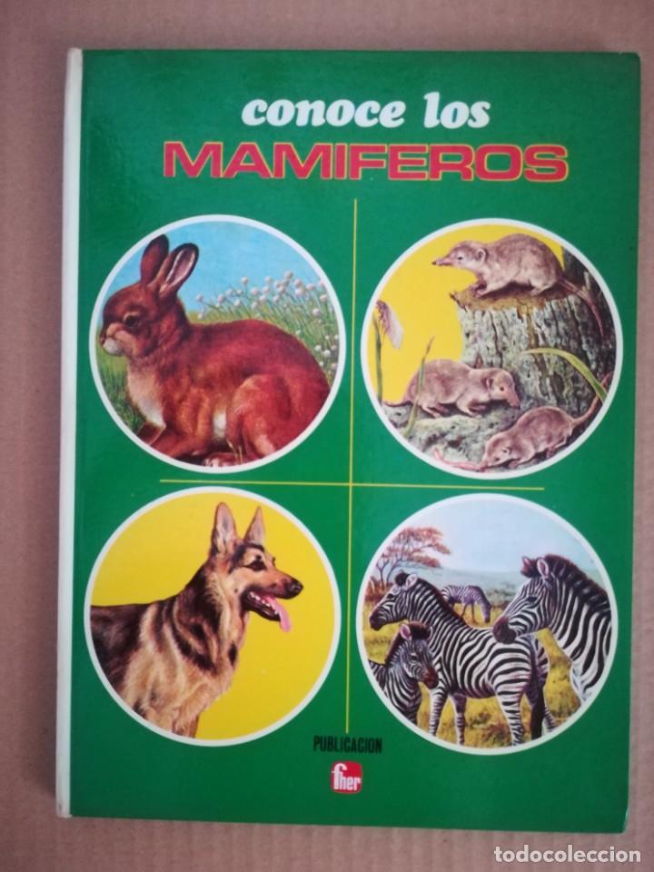 Libros de segunda mano: Conoce los mamiferos fher 1973 **- - Foto 1