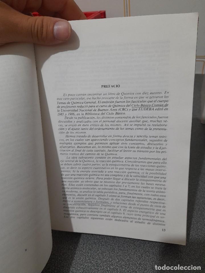 Libros de segunda mano de ciencias: Libro Temas qu&iacute;mica general Udeba - Foto 3