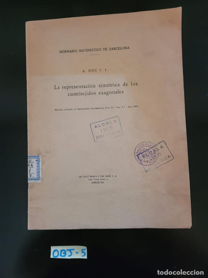 Libros de segunda mano de ciencias: La representaci&oacute;n sim&eacute;trica de los cuatritejidos exagonales - Foto 1