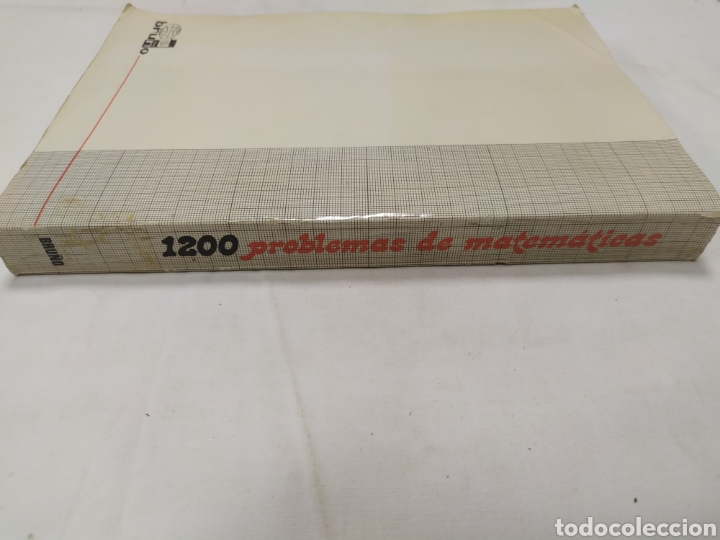 Libros de segunda mano de ciencias: 1200 problemas de matem&aacute;ticas, editorial Bru&ntilde;o, 1980 - Foto 2