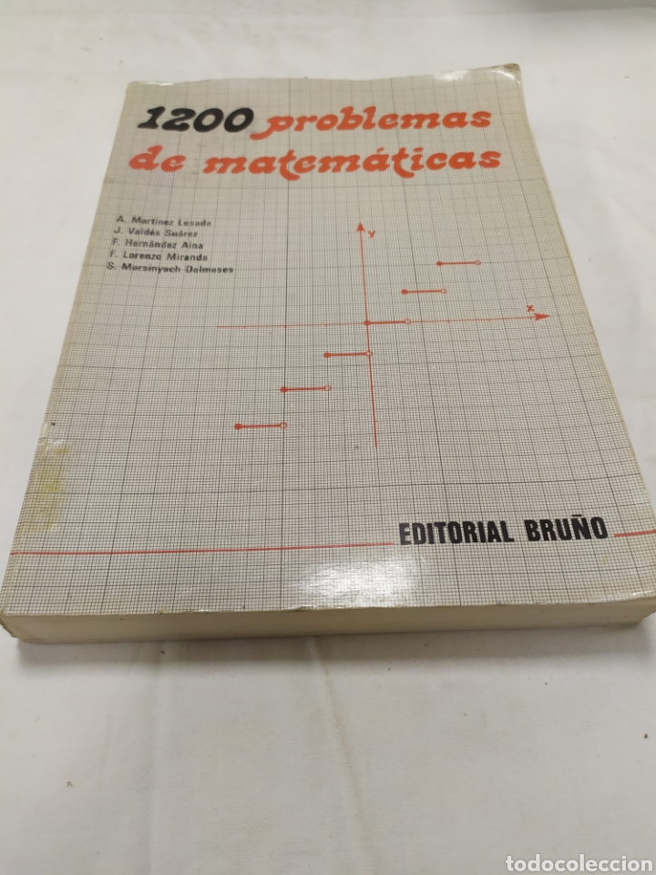 Libros de segunda mano de ciencias: 1200 problemas de matem&aacute;ticas, editorial Bru&ntilde;o, 1980 - Foto 1