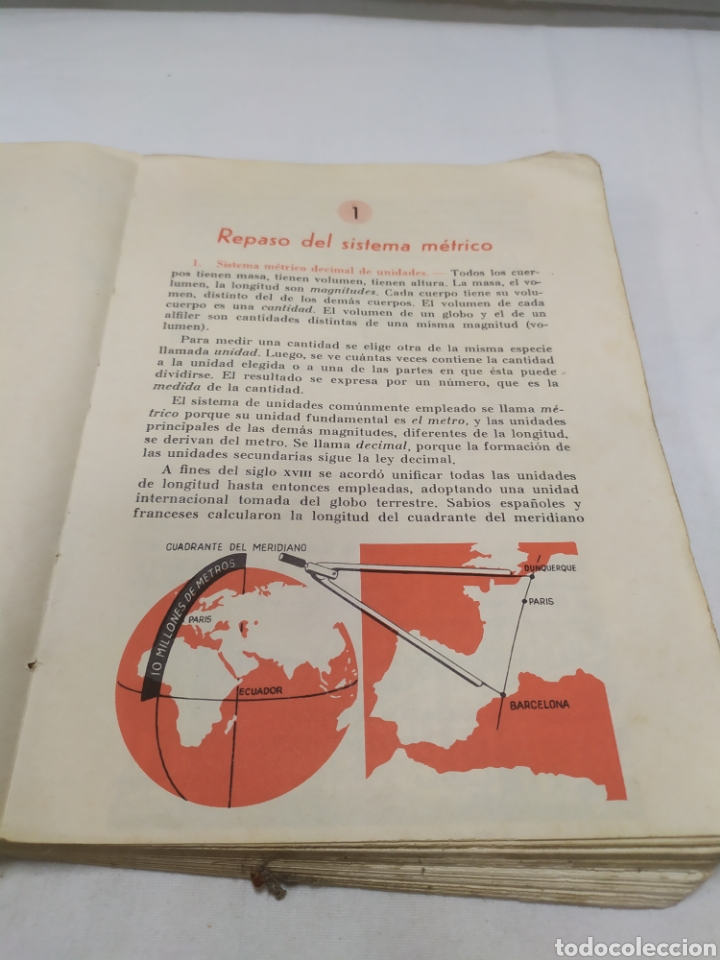 Libros de segunda mano de ciencias: Matem&aacute;ticas, segundo curso, Editorial SM, 1964 - Foto 3