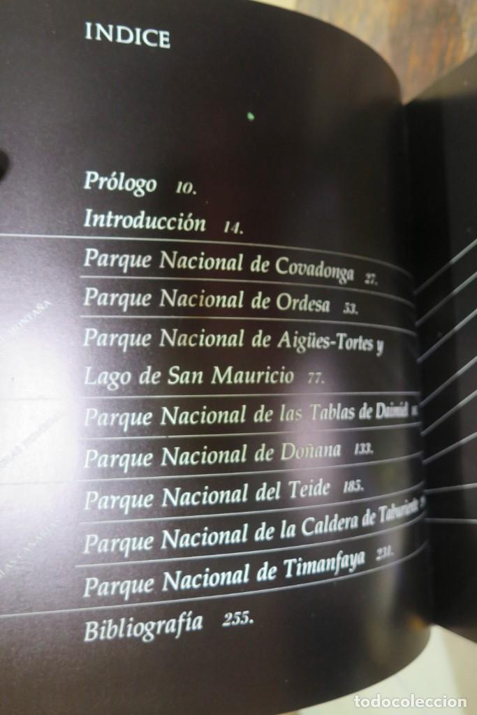 Libros de segunda mano: Los parques nacionales espa&ntilde;oles. Luis Blas Aritio - Foto 2