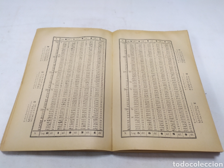 Libros de segunda mano de ciencias: Tablas de los logaritmos vulgares, Editorial Hernando, 1964 - Foto 4