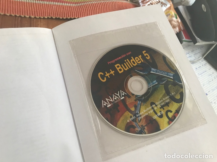 Libros de segunda mano de ciencias: Programaci&oacute;n con C ++ Builder 5. Incluye CD. Francisco Charte. Anaya. Como nuevo - Foto 4