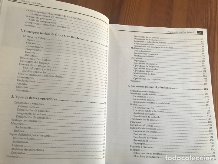 Libros de segunda mano de ciencias: Programaci&oacute;n con C ++ Builder 5. Incluye CD. Francisco Charte. Anaya. Como nuevo - Foto 6