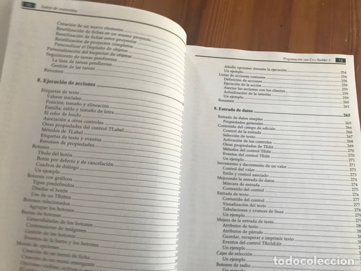 Libros de segunda mano de ciencias: Programaci&oacute;n con C ++ Builder 5. Incluye CD. Francisco Charte. Anaya. Como nuevo - Foto 8