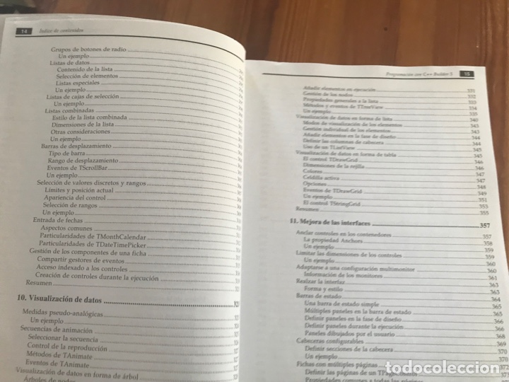 Libros de segunda mano de ciencias: Programaci&oacute;n con C ++ Builder 5. Incluye CD. Francisco Charte. Anaya. Como nuevo - Foto 9