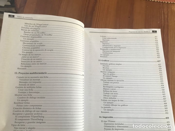 Libros de segunda mano de ciencias: Programaci&oacute;n con C ++ Builder 5. Incluye CD. Francisco Charte. Anaya. Como nuevo - Foto 10