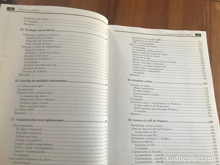 Libros de segunda mano de ciencias: Programaci&oacute;n con C ++ Builder 5. Incluye CD. Francisco Charte. Anaya. Como nuevo - Foto 11