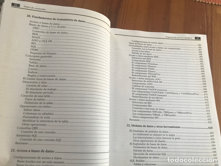 Libros de segunda mano de ciencias: Programaci&oacute;n con C ++ Builder 5. Incluye CD. Francisco Charte. Anaya. Como nuevo - Foto 12
