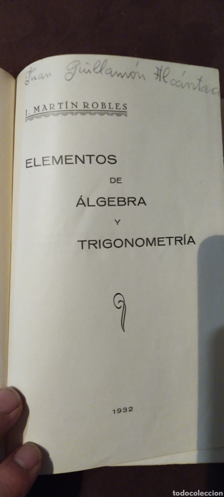 Libros de segunda mano de ciencias: Elementos de &aacute;lgebra y trigonometr&iacute;a - Foto 4