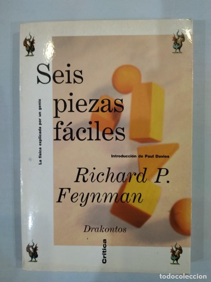 Libros de segunda mano de ciencias: Seis piezas f&aacute;ciles - Richard P. Feynman - Foto 1