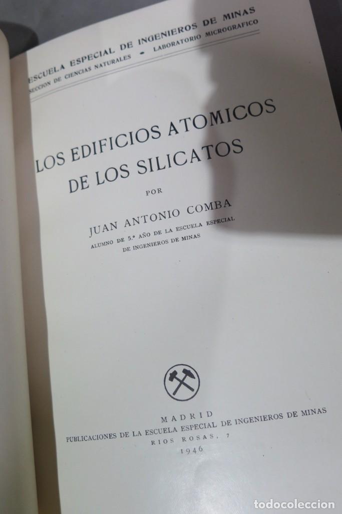 Libros de segunda mano de ciencias: LOS EDIFICIOS ATOMICOS DE LOS SILICATOS. JUAN ANTONIO COMBA - Foto 2
