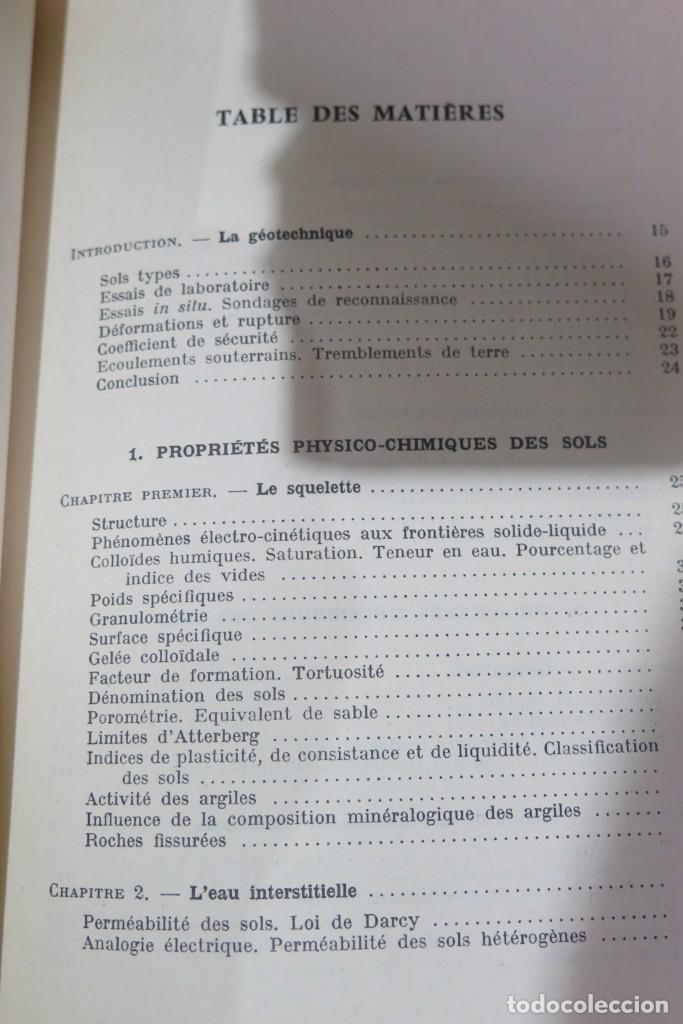 Libros de segunda mano de ciencias: INTRODUCTION A LA GEOTCHNIQUE. CAMBERFORT - Foto 2