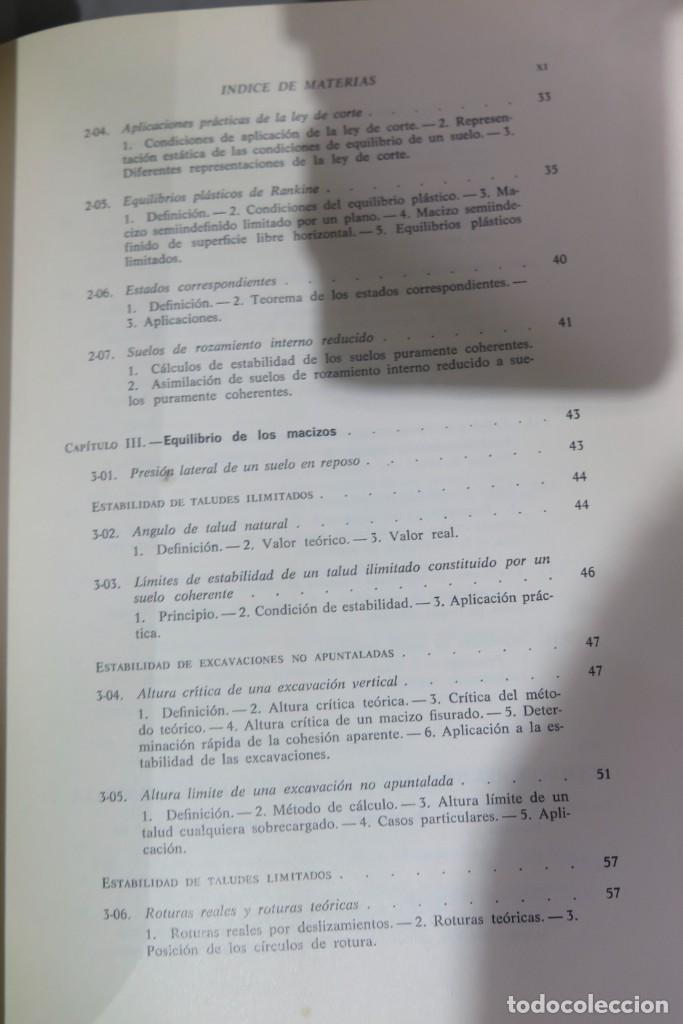 Libros de segunda mano de ciencias: Fundamentos de Mecanica del Suelo Proyectos de Muros y Cimentaciones. GRAUX - Foto 4