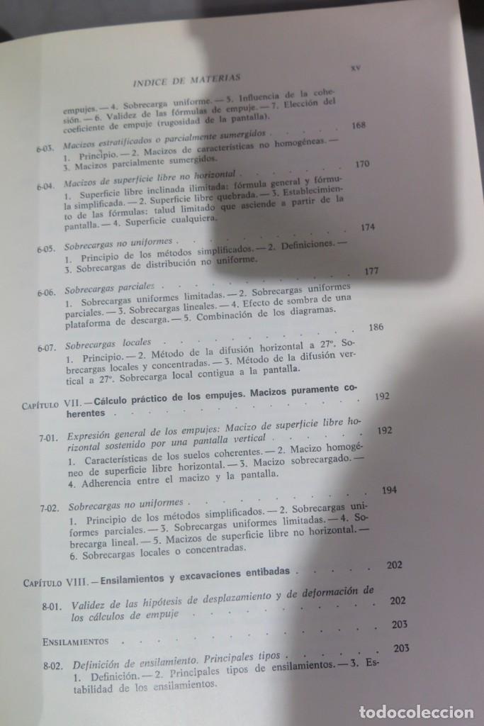 Libros de segunda mano de ciencias: Fundamentos de Mecanica del Suelo Proyectos de Muros y Cimentaciones. GRAUX - Foto 8