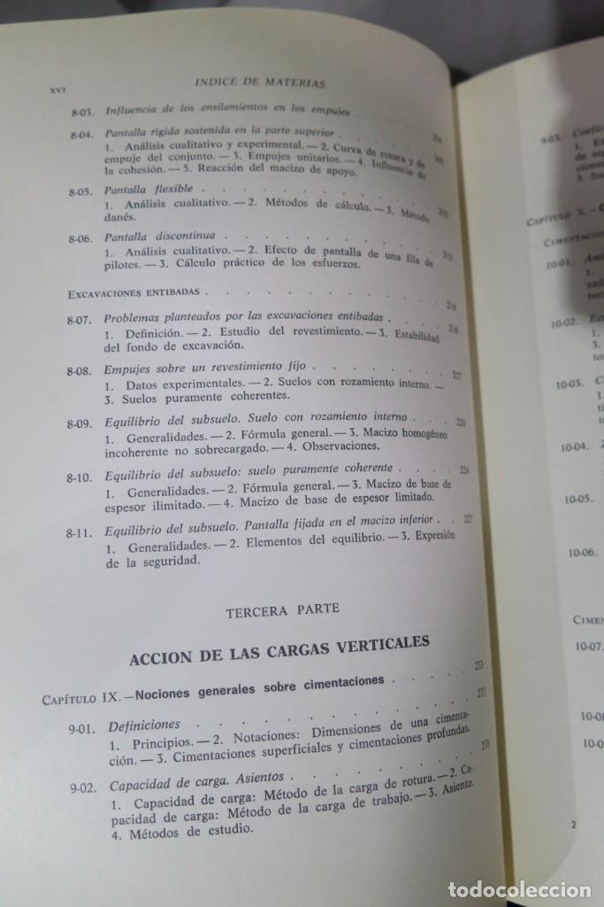 Libros de segunda mano de ciencias: Fundamentos de Mecanica del Suelo Proyectos de Muros y Cimentaciones. GRAUX - Foto 9