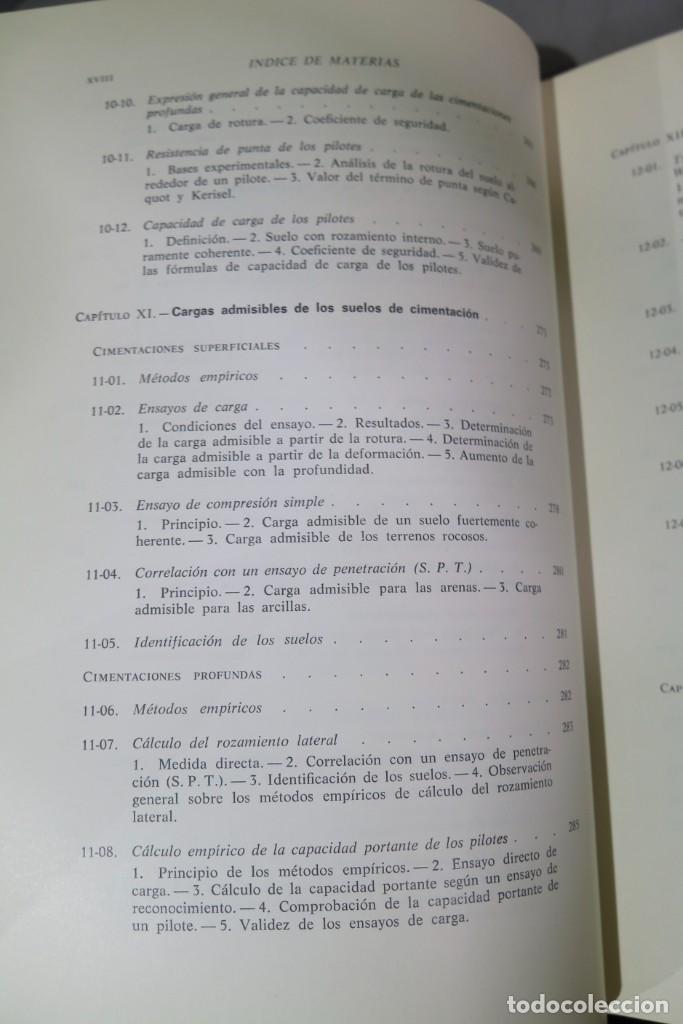 Libros de segunda mano de ciencias: Fundamentos de Mecanica del Suelo Proyectos de Muros y Cimentaciones. GRAUX - Foto 11