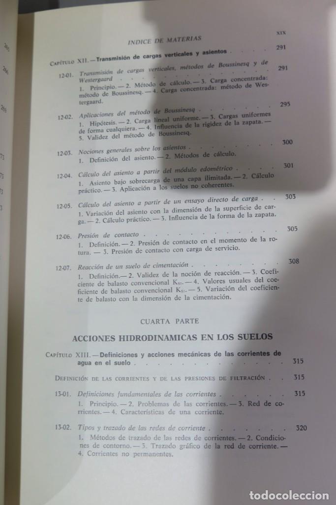 Libros de segunda mano de ciencias: Fundamentos de Mecanica del Suelo Proyectos de Muros y Cimentaciones. GRAUX - Foto 12