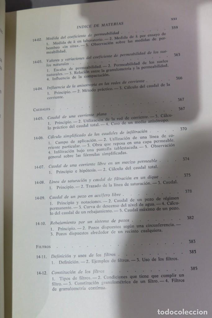 Libros de segunda mano de ciencias: Fundamentos de Mecanica del Suelo Proyectos de Muros y Cimentaciones. GRAUX - Foto 14
