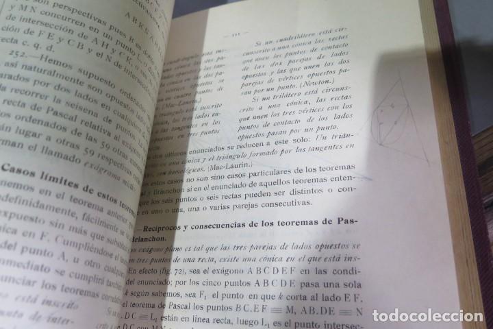 Libros de segunda mano de ciencias: Geometr&iacute;a proyectiva. Lasala Millaruelo - Foto 2