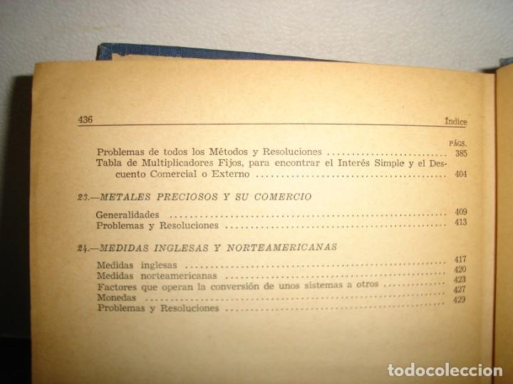 Libros de segunda mano de ciencias: 32- MATEM&Aacute;TICAS MERCANTILES - MIGUEL A. MIRANDA - Foto 8