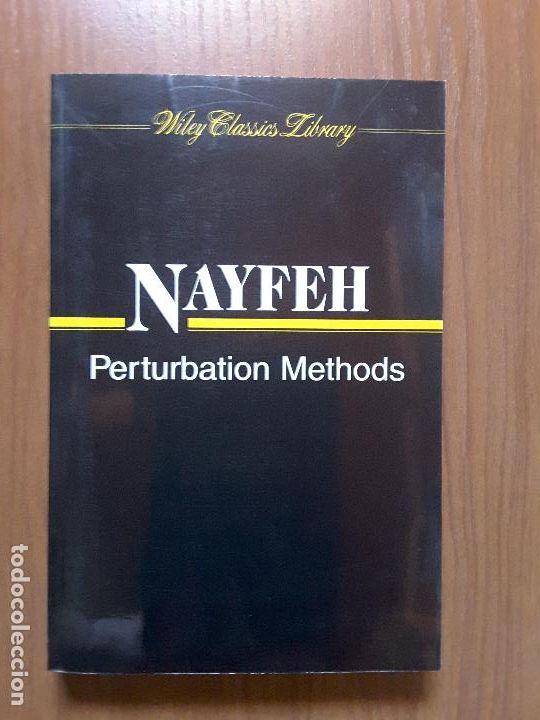 Libros de segunda mano de ciencias: Perturbation Methods. Ali Hasan Nayfeh. - Foto 1