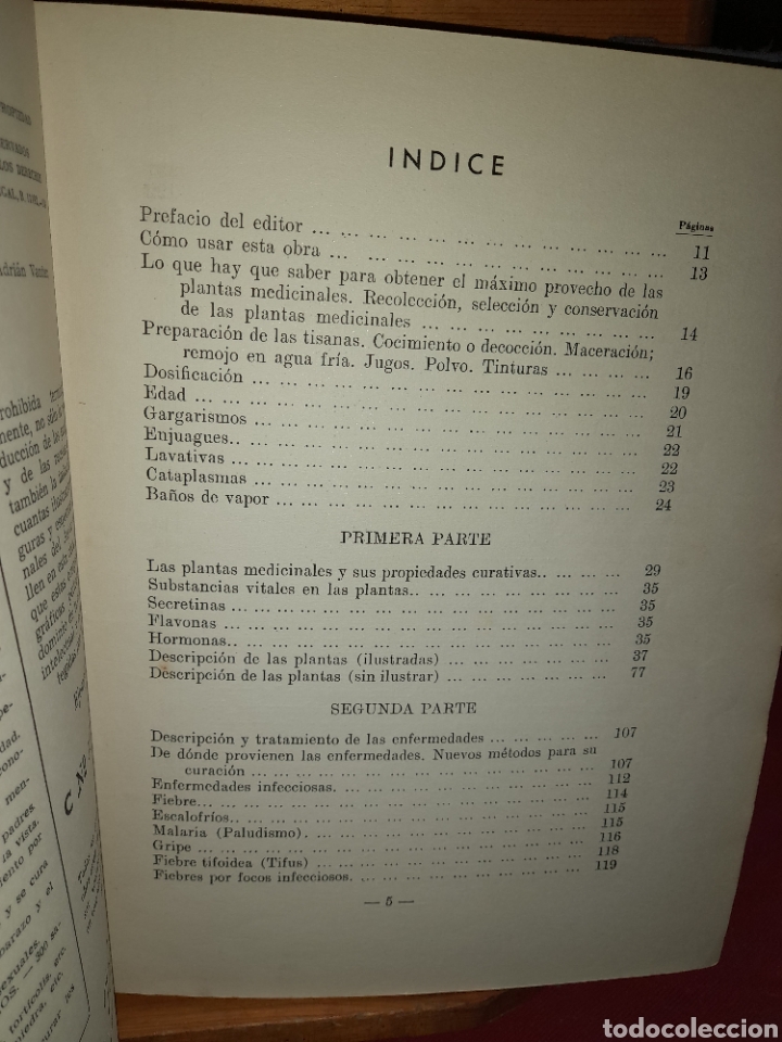 Libros de segunda mano: PLANTAS MEDICINALES DR.VANDER 1958 - Foto 21