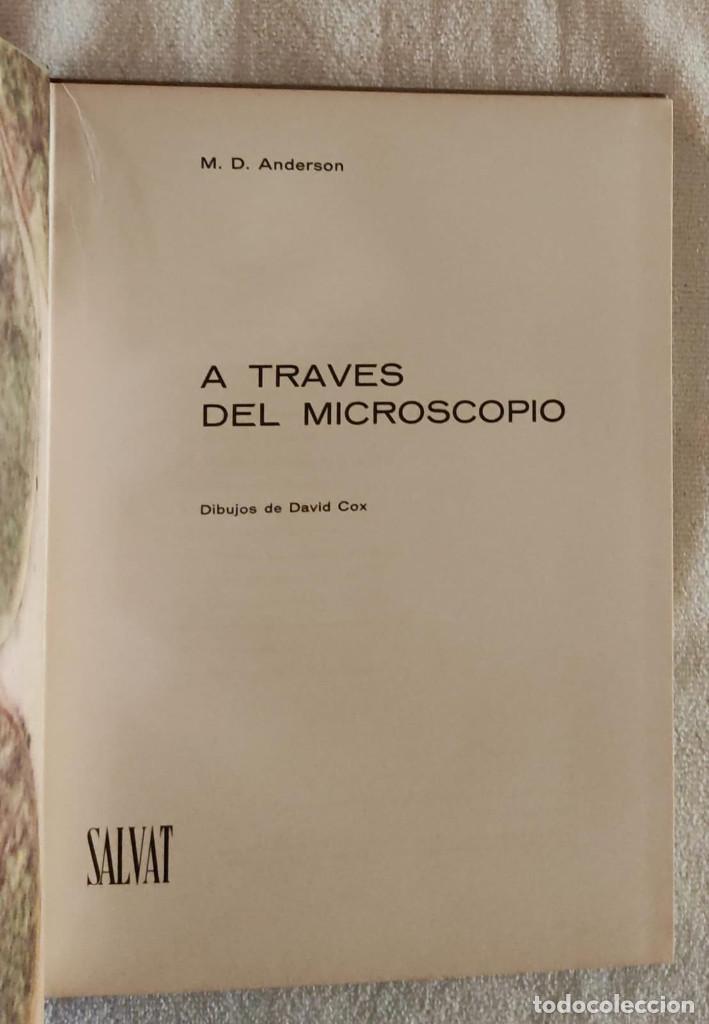 Libros de segunda mano: A TRAVES DEL MICROSCOPIO. - Foto 3