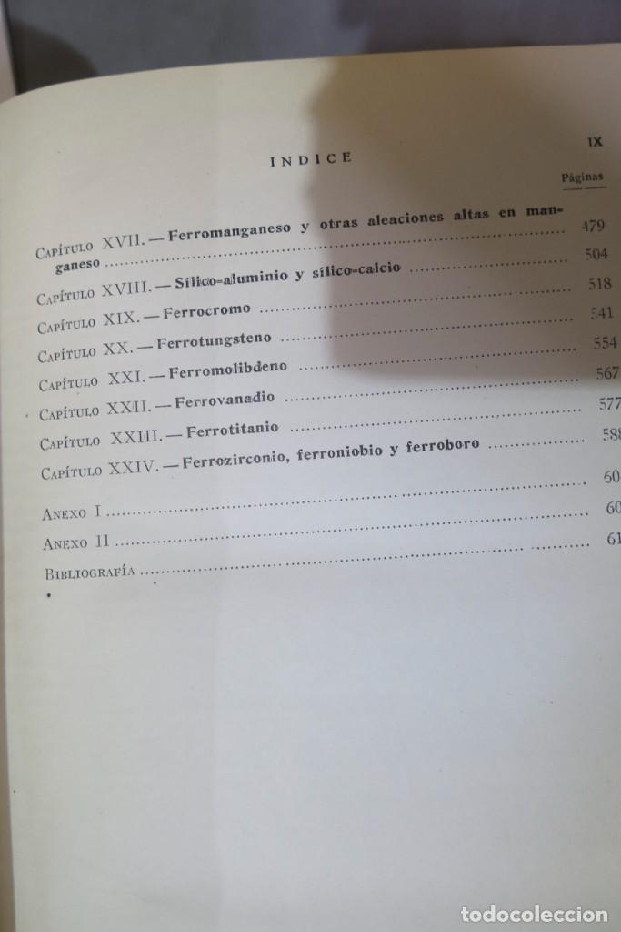 Libros de segunda mano: SIERURGIA. ARANGUREN. A. MALLOL - Foto 5