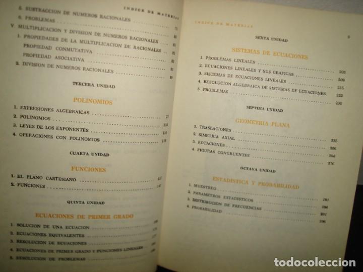 Libros de segunda mano de ciencias: 35- MATEM&Aacute;TICAS SEGUNDO CURSO - C&Aacute;RDENAS CURIEL - Foto 4