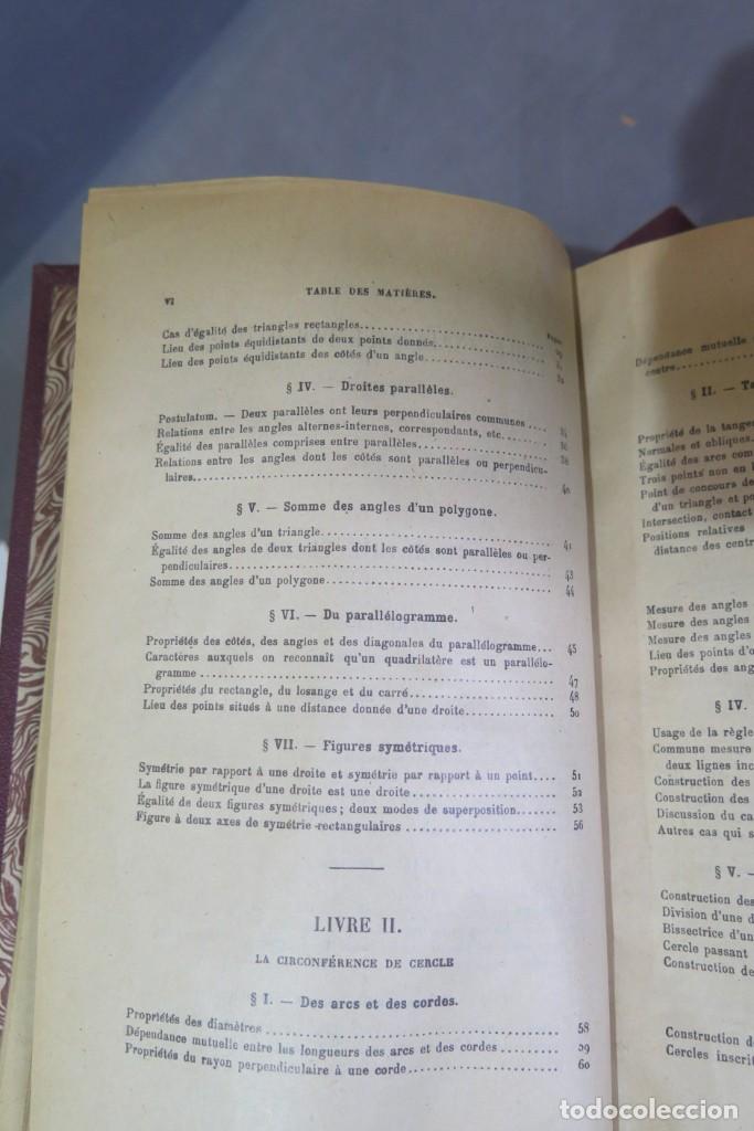 Libros de segunda mano de ciencias: Trait&eacute; de G&eacute;om&eacute;trie. ROUCHE. COMBEROUSSE. 2 TOMOS - Foto 4