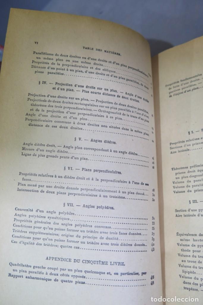 Libros de segunda mano de ciencias: Trait&eacute; de G&eacute;om&eacute;trie. ROUCHE. COMBEROUSSE. 2 TOMOS - Foto 13