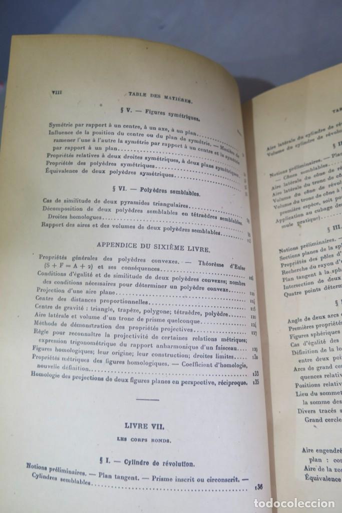 Libros de segunda mano de ciencias: Trait&eacute; de G&eacute;om&eacute;trie. ROUCHE. COMBEROUSSE. 2 TOMOS - Foto 15