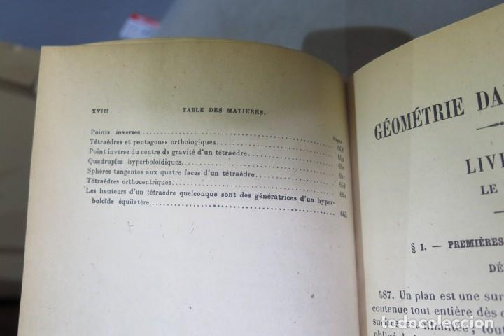 Libros de segunda mano de ciencias: Trait&eacute; de G&eacute;om&eacute;trie. ROUCHE. COMBEROUSSE. 2 TOMOS - Foto 25