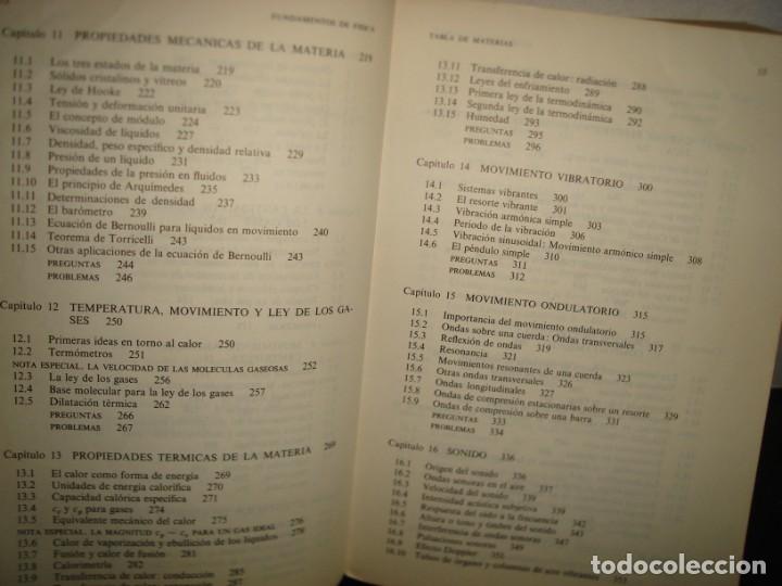 Libros de segunda mano de ciencias: 38- FUNDAMENTOS DE F&Iacute;SICA - BUECHE - Foto 6
